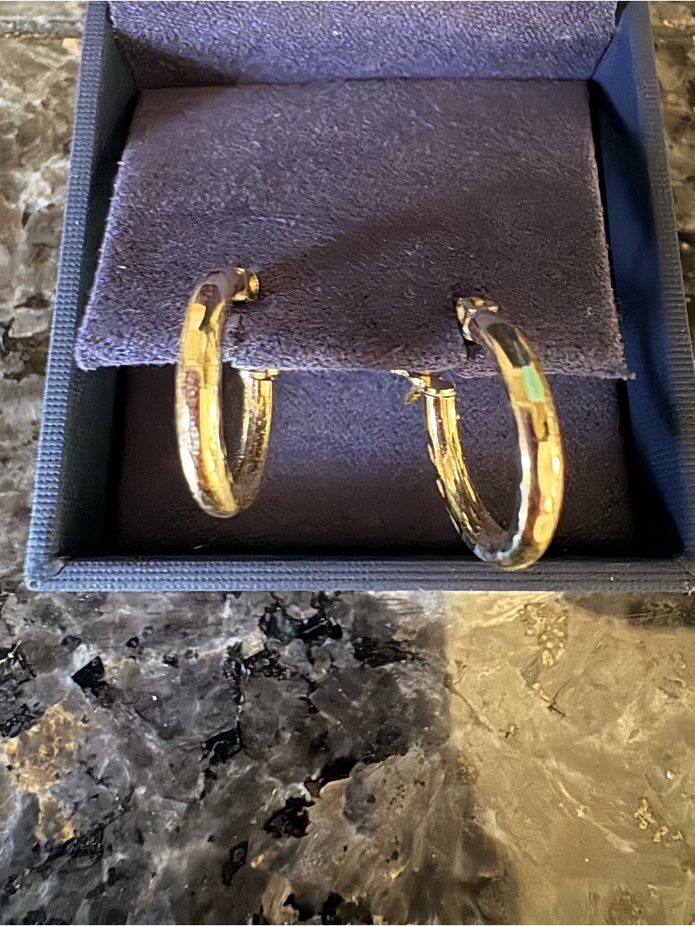 10kt Gold Huggie Hoop Earrings - Women Jewelry